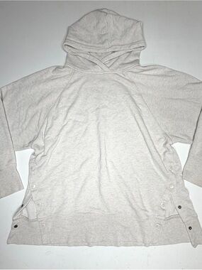 Aerie "Oh Snap!" Side-Snap Oversized Hoodie Sz M